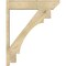 Ekena Millwork Merced Slat Rough Sawn Outlooker, Douglas Fir, 8"W x 36"D x 44"H OUT08X36X44MRC06RDF - alternate 4